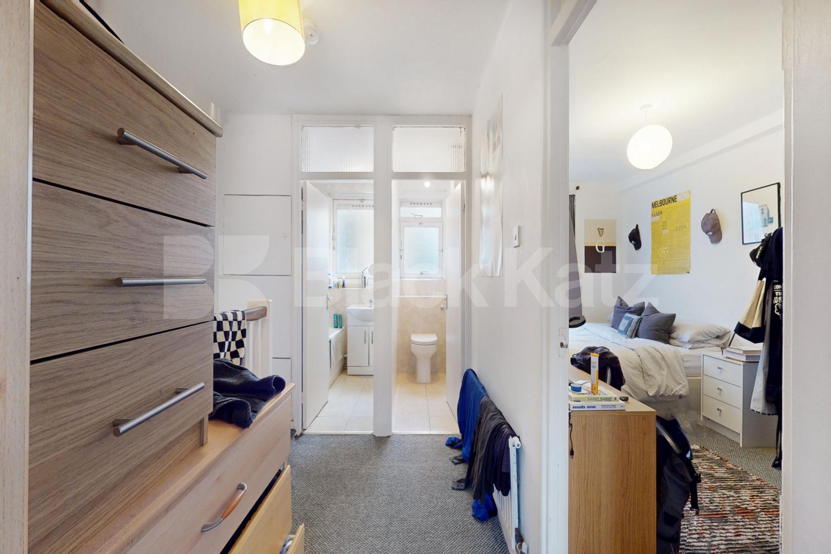 Mid-Century duplex apartment on the top two floors (Second and third).  Maskelyne Close, Battersea